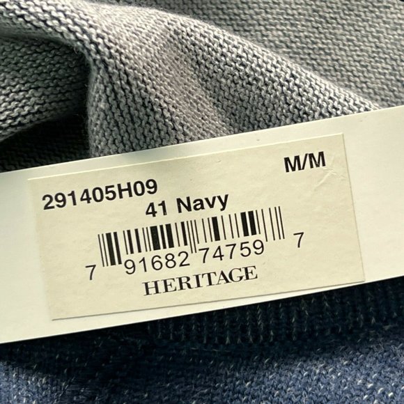 New Heritage Report Collection Sweatshirts Mens Medium Blue Long-sleeve … - Picture 5 of 8